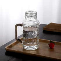 French style retro high-end sense home large-capacity cold kettle set tie-pot living room hospitality drinking cup cold kettle