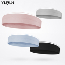 YURLN) YURLN yoga exercise hairband Running sweat-absorbing headband Fitness headband towel antiperspirant breathable hairband