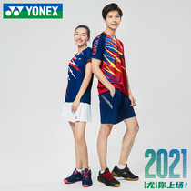 2021YONEX Yonex badminton suit suit mens and womens competition clothes quick-drying jersey equipment yy sportswear