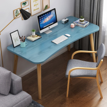 Desk Simple home student learning table and chair combination simple rental bedroom integrated computer desk office desk