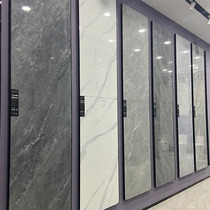 Guangdong Foshan ceramic tile floor tiles 750x1500 large board simple modern living room background wall 900x1800 floor tiles