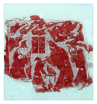 Stele extension Confucius see Lao Tzu Cinnabar Zhu Tuo Collection Sambo Chinese studies gift Study decoration