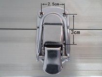 New fishing table universal accessories Stainless steel lock buckle buckle luggage buckle Fishing table accessories Diaoyutai lock buckle buckle