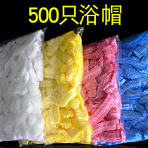 Disposable shower cap female waterproof Bath Children shower cap anti-oil cap kitchen oil-proof padded female headgear
