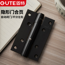 Gute invisible door hinge hydraulic buffer automatic closing door closer spring hinge damping hinge a pair of price