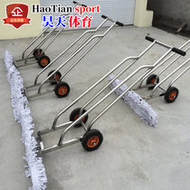 Removable stainless steel field mop Track and field field absorbent cart cleaner Plastic field mop