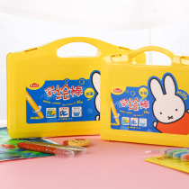 Morning light color oil painting stick crayon children non-toxic colorful stick rotating 36 color kindergarten brush water soluble water washable 24 color non-dirty hand baby painting brush painting stick non-stick 12 pen
