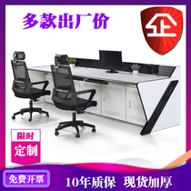 Monitoring console Console Command Center computer dispatch desk triple cabinet center console monitoring room Workbench customization