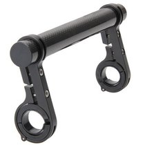 Mountain bike extension bracket code watch headlight handlebar extension frame carbon tube light stand riding equipment accessories