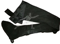 Fencing leg protection cowhide coach leg protection waist protection foot protection clothing coach fencing equipment