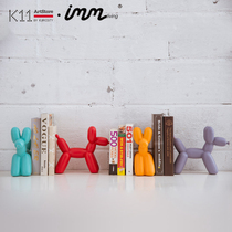 K11ArtStore imm living Canada dog ceramic book stand ornaments Nordic style home gift
