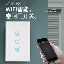 Electric garage shutter door wifi smart switch panel external chain shutter door remote control remote controller
