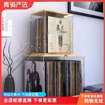 Vinyl record display rack Japanese storage box vinyl rack desktop CD rack vinyl collection box old record storage box