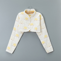 Spring summer pure cotton gauze Nursing shoulder Shoulder Moon Subair Conditioning House Sleeping Warm Women Maternal Anti-Chill Shawl Thicken