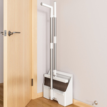 Broom dustpan set household combination soft hair sweeping broom scraper artifact mop broom non-stick hair single