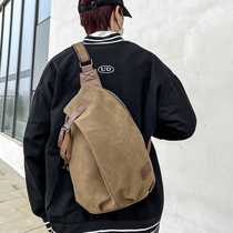 Single shoulder bag mens large capacity bag mens skewed satchel mens sails buns buns bag boys 2023 new satchel backpack women