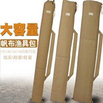 Rod bag umbrella bag Erfit a large capacity folding fishing bag multifunction large full 2021 fishing gear fishing rod bag canvas