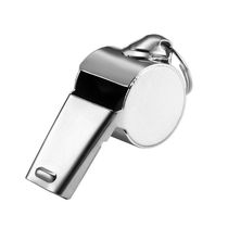 Metal whistle outdoor training referee physical education teacher childrens treble police whistle kindergarten stainless steel whistle professional