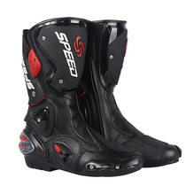 Motorcycle shoes Mens motorcycle boots riding shoes Summer racing boots fall-proof knight boots four seasons off-road breathable shoes