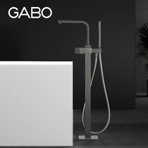 Guanbo GABO floor vertical bathtub faucet single double control cylinder side hot and cold shower faucet gun color 18B026