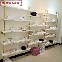 Shoe rack display rack shoe store shoe shelf Wall shelf commercial rack Multi-Layer Display Cabinet womens shoe rack floor shoe rack