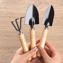 Gardening small shovel household set flower tool planting vegetable planting flower multi-meat flower shovel loose soil to catch the sea shovel shovel