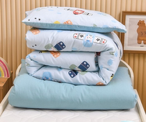 Trustee class primary school students nap bedding kindergarten quilt three sets of special children quilt cover cotton nap