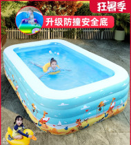 Childrens air cushion swimming pool inflatable pool large Children Home outdoor kindergarten paddling pool puddle baby