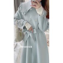 High-grade winter wear double-sided non-cashmere coat Spring Festival party Spring Festival party New year Shirt Waist shawl fur coat women