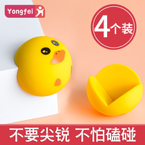 Yongfi Childrens Table Corner Collision Avoidance Corner Baby Safety Protection Baby Anti-Kowtow Edge Wrap Corner Silicone Protective Cover