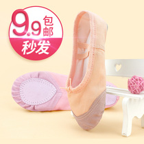 Dance shoes children Classical soft bottom practice ballet adult body boys and girls Chinese dance Cat Claw dancing shoes