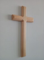 Christian gifts Exquisite solid wood cross Household goods Ornaments Church supplies New Year gifts 31 cm
