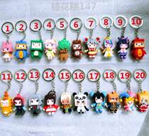 Mini world key buckle full set of paparazzi puzzle pendant small man hood colourful children