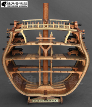 (Unicorn) Wooden Model Cover-Good Man Richard Gunship Full Rib Cross Section Model Cover