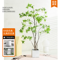 Water stone banyan simulation green plant fake plant decoration tree indoor large-scale potted decoration floor-to-ceiling living room simulation flower decoration