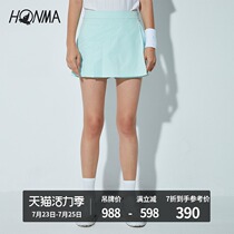 HONMA new golf womens short skirt micro-elastic comfortable thin lining anti-light moisture absorption breathable