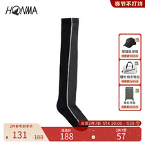 HONMA2022 new sports golf clothing accessories womens socks sports striped stockings over the knee