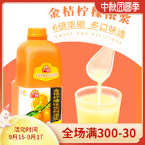 Guangcun fruity beverage concentrated kumquat lemon mango passion fruit juice milk tea shop dedicated 1 9L commercial
