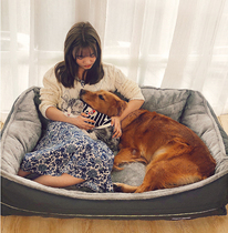 Dog Kennel Summer Large Canine Kinco Base Side Pastoral and Pooch Dog Bed Couch All Season Universal Pet Supplies