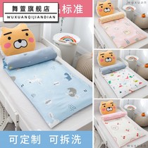 Kindergarten mattress mattress bed nap summer dual-purpose baby shop childrens bed can be removed and washed special pad