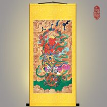 wang ling guan portrait chi xin Zhongliang paintings dao jiao dao chang fairy land painting decorative painting scroll painting silk cloth painting