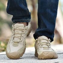 Outdoor low-top shoes men's special forces combat training boots new breathable 511 desert shoes tactical shoes tourism hiking shoes