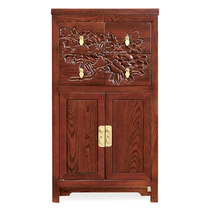 Century-old Impression lockers Cabinet Side Cabinet Solid Wood Corner Cabinet Elm Cabinet Mortises Chinese