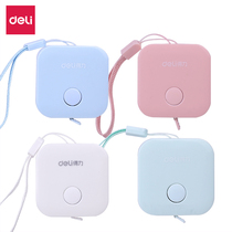 Deli mini tape measure 2 meters to measure portable measurements bust waist circumference clothing tape measure height meter ruler soft ruler
