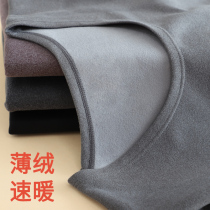 Mens thermal underwear seamless thermostatic top self-heating thin model plus velvet autumn and winter cotton sweater autumn trousers set