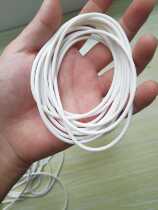 Smooth surface silicone foam strip flat pad surface rubber waterproof rubber strip bonding ring O-ring micropores
