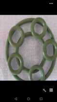 Strong acid gas all tetrafluoride rubber sealing ring Ffkm FLAS high temperature steam O-ring X star