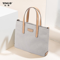 Enoch laptop bag female Portable Document 14 inch Apple mac13 3 16 Huawei Dell 15 6 inch