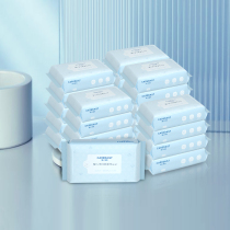 Kay Dele baby wet paper towel hand mouth soft wipes 20 pieces * 24 small package newborn alcohol-free wipes