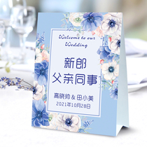 Wedding table seat card Wedding table signature card Wedding table card Seat card Custom photo Wedding table card Sign-in table card